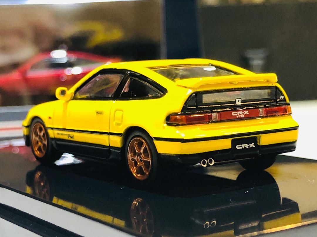 全新hobby Japan 1 64 Honda Crx Sir Ef8 碳纖車頭冚黃色 玩具 遊戲類 玩具 Carousell