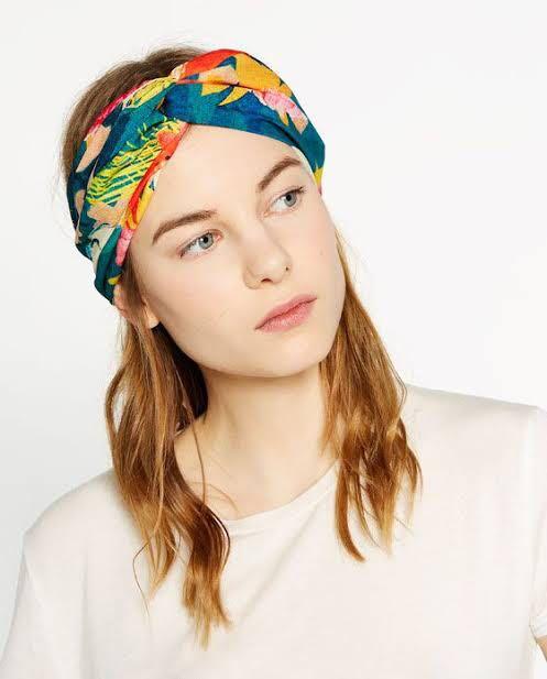 Zara turban style headband online