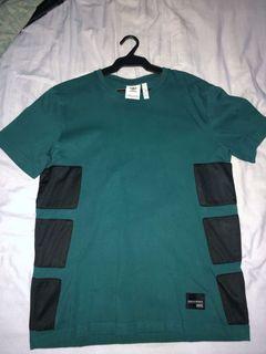 teal adidas shirt
