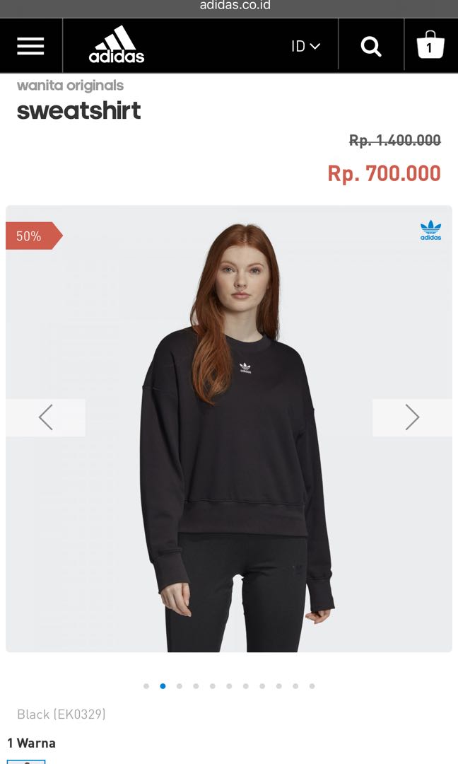Adidas fiorucci sweatshirt clearance