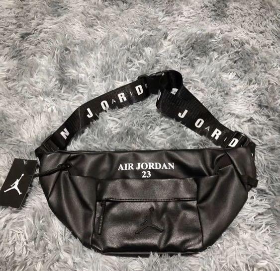 air jordan leather waist bag