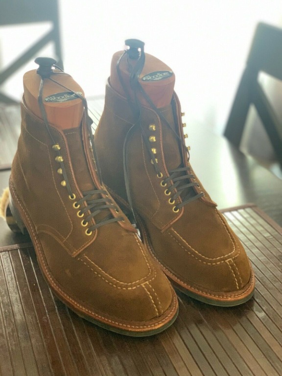 alden leather boot