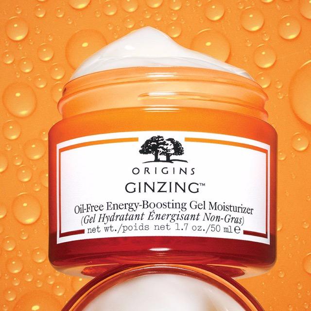 ginzing origins gel moisturizer
