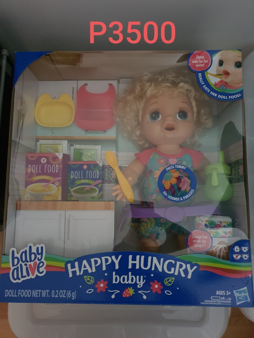 baby alive happy hungry baby doll