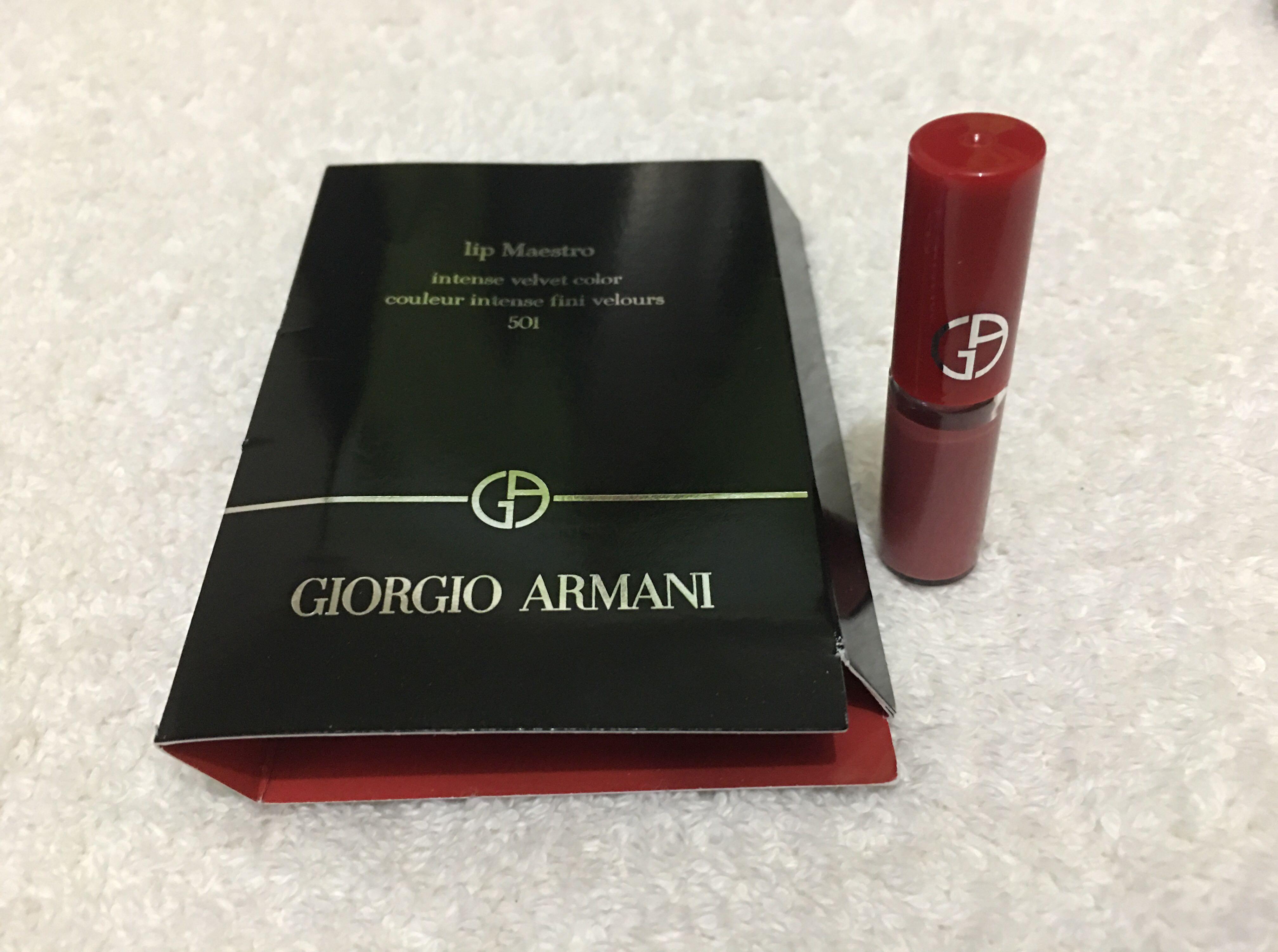 giorgio armani 501 lip maestro