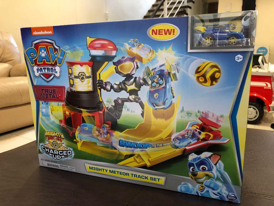 mighty meteor track set paw patrol