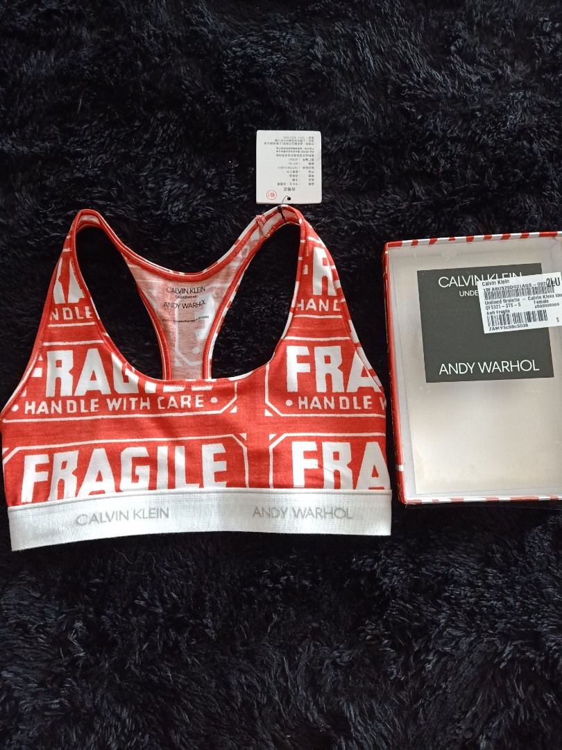 Bnwt calvin klein x andy warhol sports bra