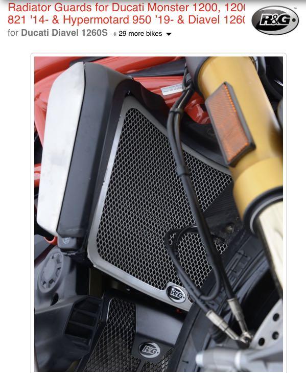 r&g racing radiator guard
