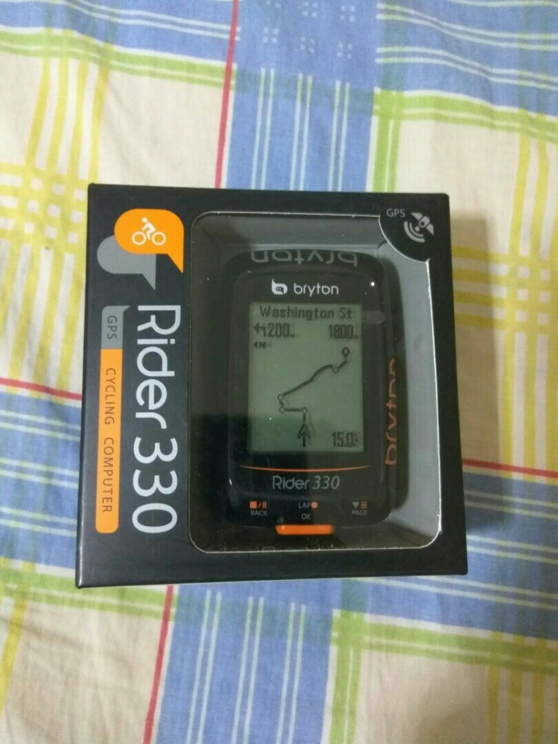 Bryton Rider 310/330/530 GPS Cycling Computer 中文無線GPS單車碼錶~~~送機身保護套連膜