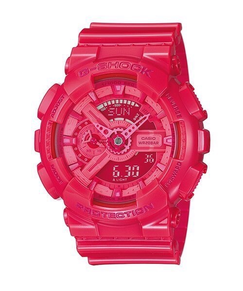 CASIO G-SHOCK Hyper Colors GA-110 series GA-110B 桃紅色 GSHOCK GA110B, 男裝 ...