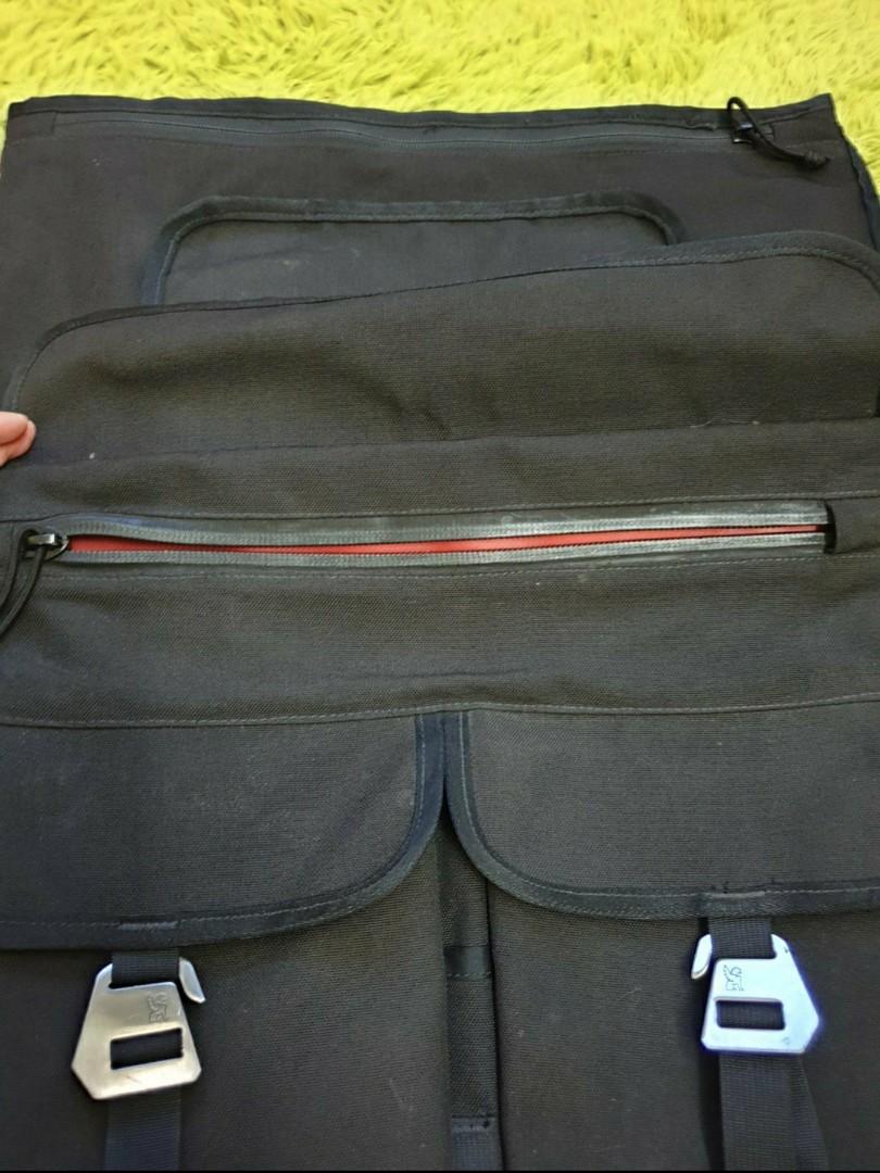 Chrome Industrial Ivan Roll Top Backpack, Men's Fashion, Bags & Wallets