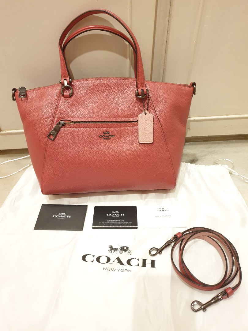 Coach prairie shop satchel pink