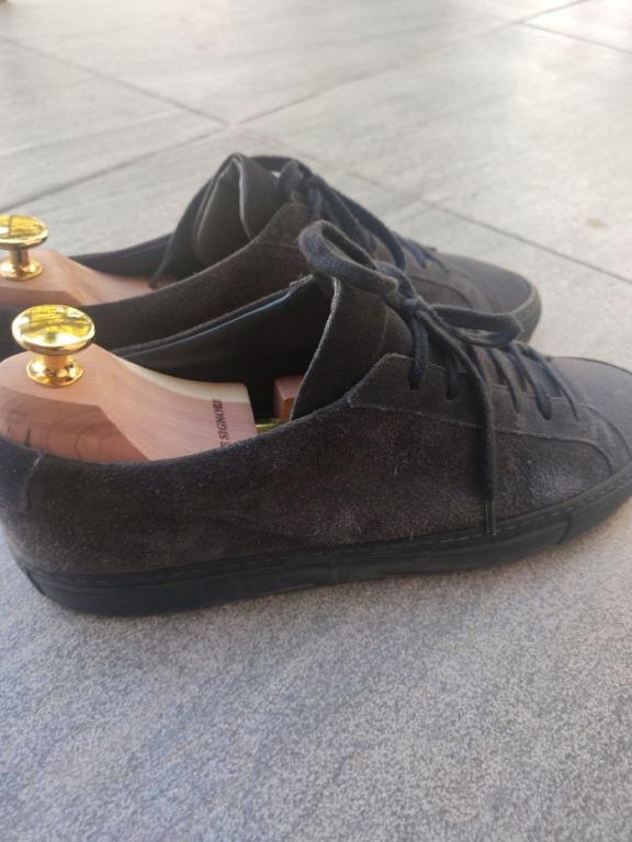 Common Projects Achilles Low Blue Suede EU 41 / US 8 / UK 7 (Category: Sneakers) located in Manila. Submitted by lepreal21 (Listing ID 1002588993, Image 3). Description: Model: Common Projects Achilles Low Blue Suede Size: EU 41 / US 8 / UK 7 Condition 9/10 Comes with box , shoe bags and spare shoe lace. Does not come with the shoe trees (selling those as separates for 1750 each). Maintained using Saphir Omninettoyant Suede Cleaner and Saphir Gom