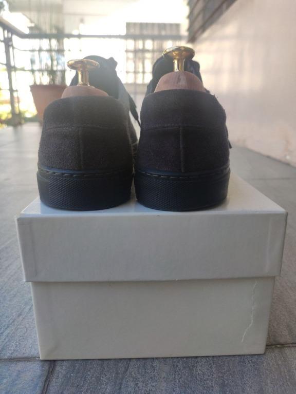 Common Projects Achilles Low Blue Suede EU 41 / US 8 / UK 7 (Category: Sneakers) located in Manila. Submitted by lepreal21 (Listing ID 1002588993, Image 2). Description: Model: Common Projects Achilles Low Blue Suede Size: EU 41 / US 8 / UK 7 Condition 9/10 Comes with box , shoe bags and spare shoe lace. Does not come with the shoe trees (selling those as separates for 1750 each). Maintained using Saphir Omninettoyant Suede Cleaner and Saphir Gom