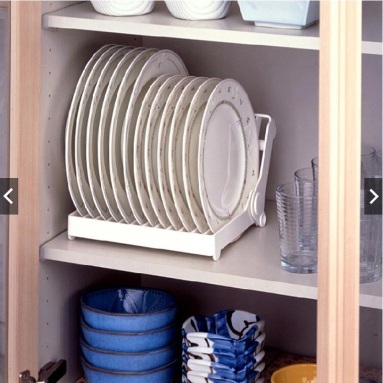 C79 Foldable Dish Racks PLATES ORGANISER Furniture Home Living Kitchenware Tableware Other Kitchenware Tableware on Carousell