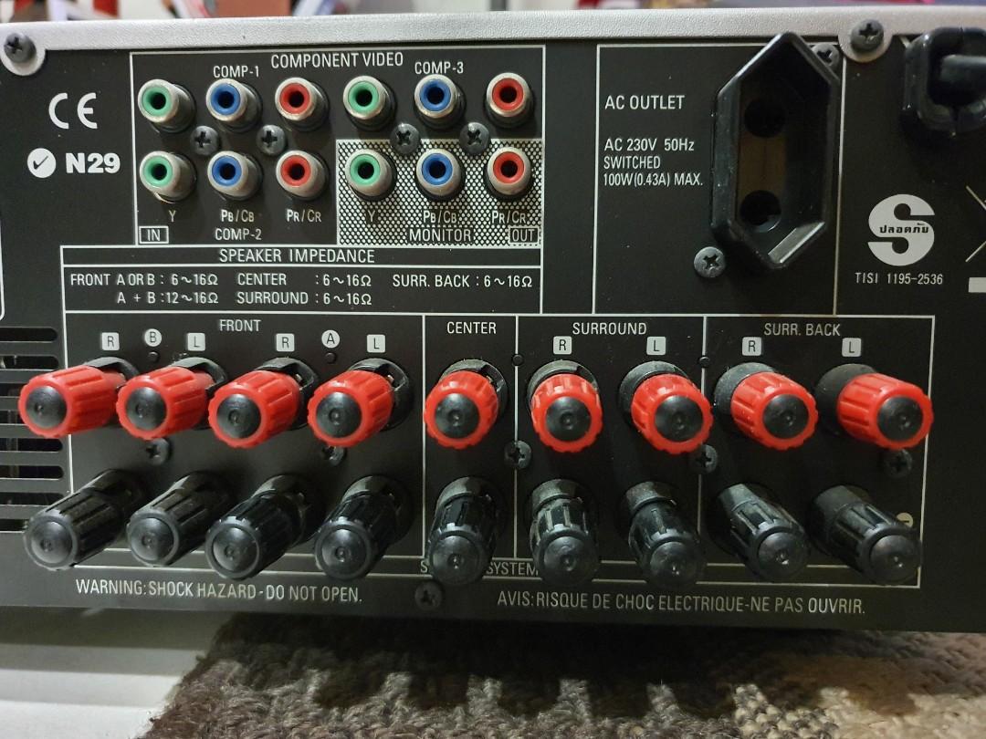 Denon AV Surround Receiver AVR 1707, Audio, Soundbars, Speakers