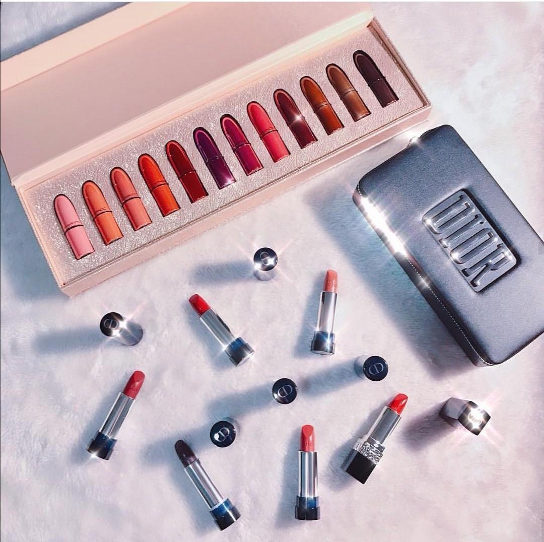 Dior Lipstick Set Health Beauty Makeup On Carousell