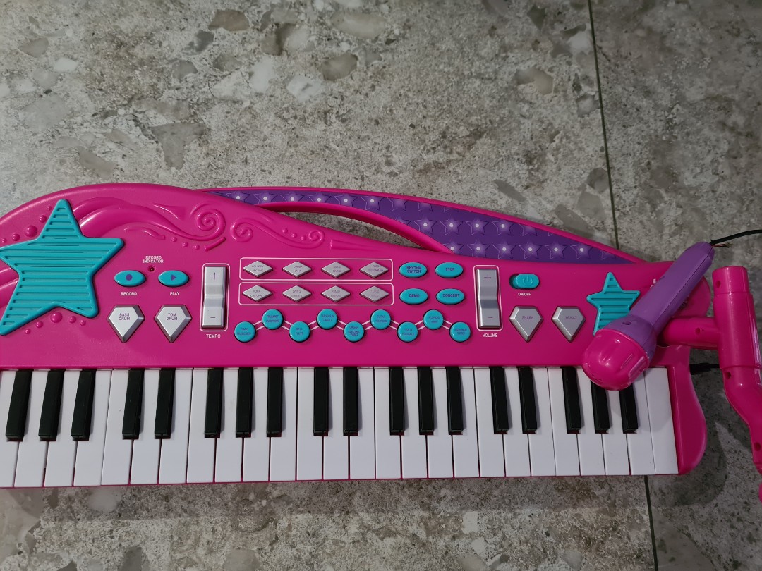 Dream Dazzlers Rockin Keyboard, Babies u0026 Kids, Toys u0026 Walkers on 