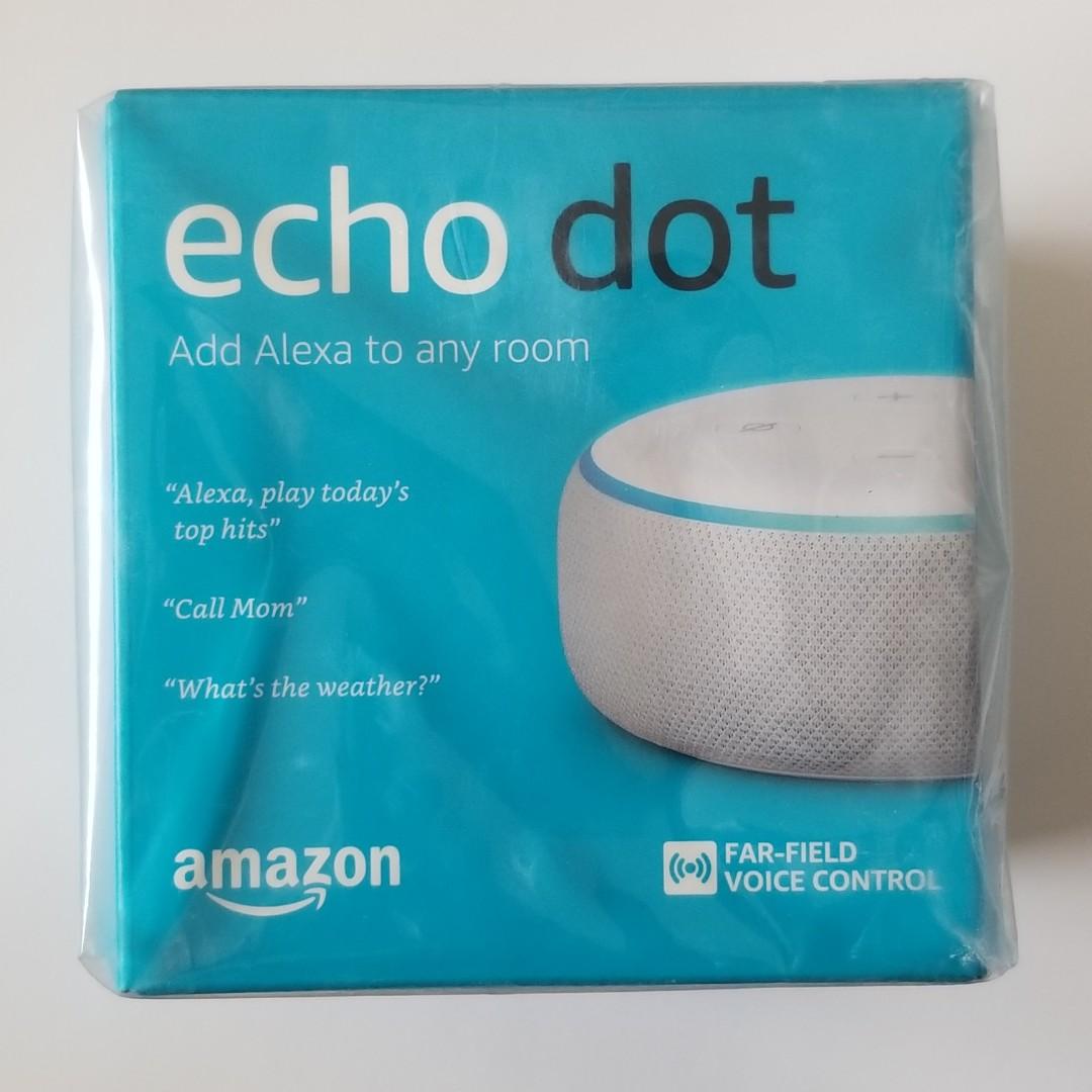 echo dot 3rd gen white