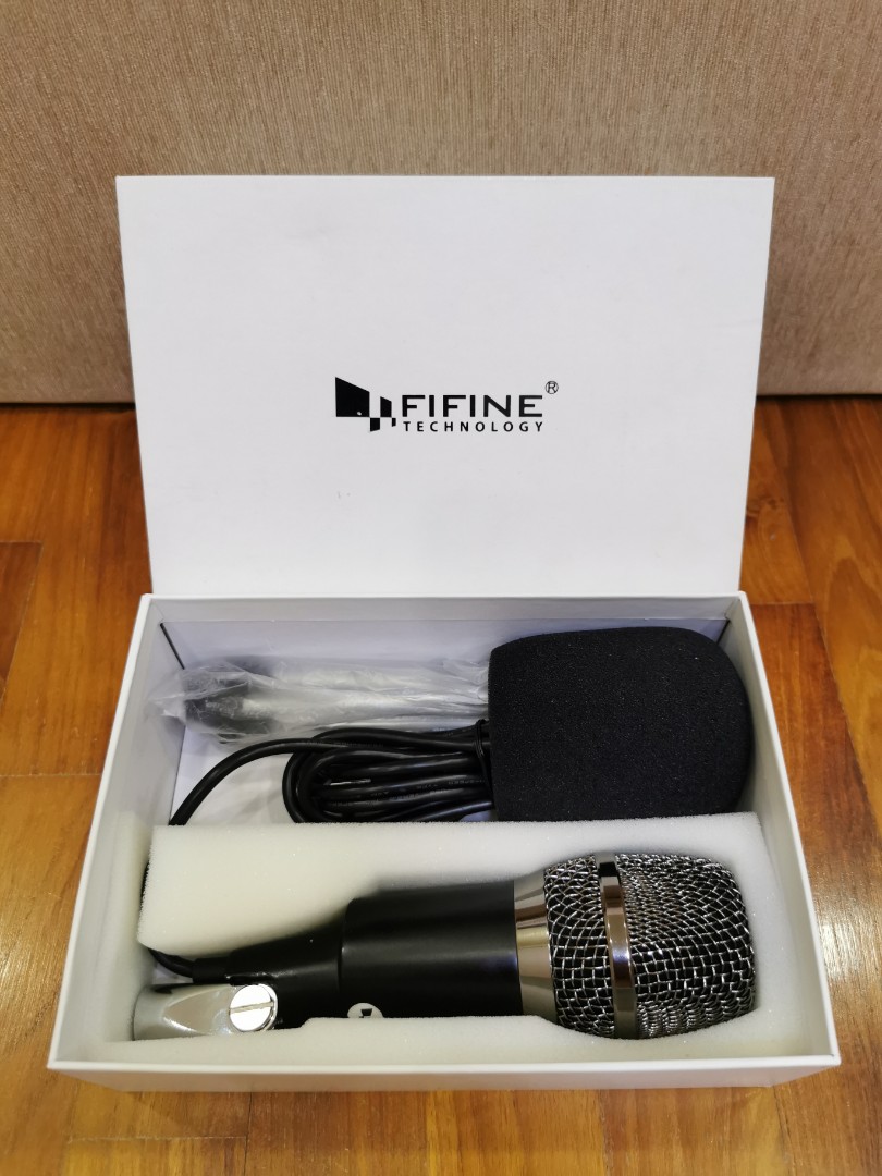 Fifine K668 USB Microphone, Audio, Microphones on Carousell