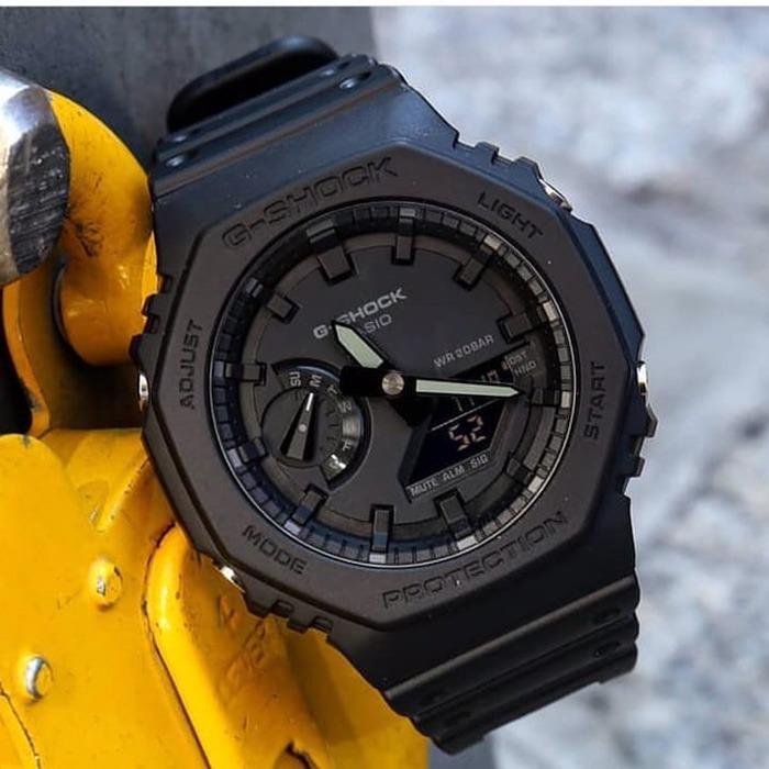 G-Shock Casio Watch GA-2100-1A, Men's Fashion, Watches on ...