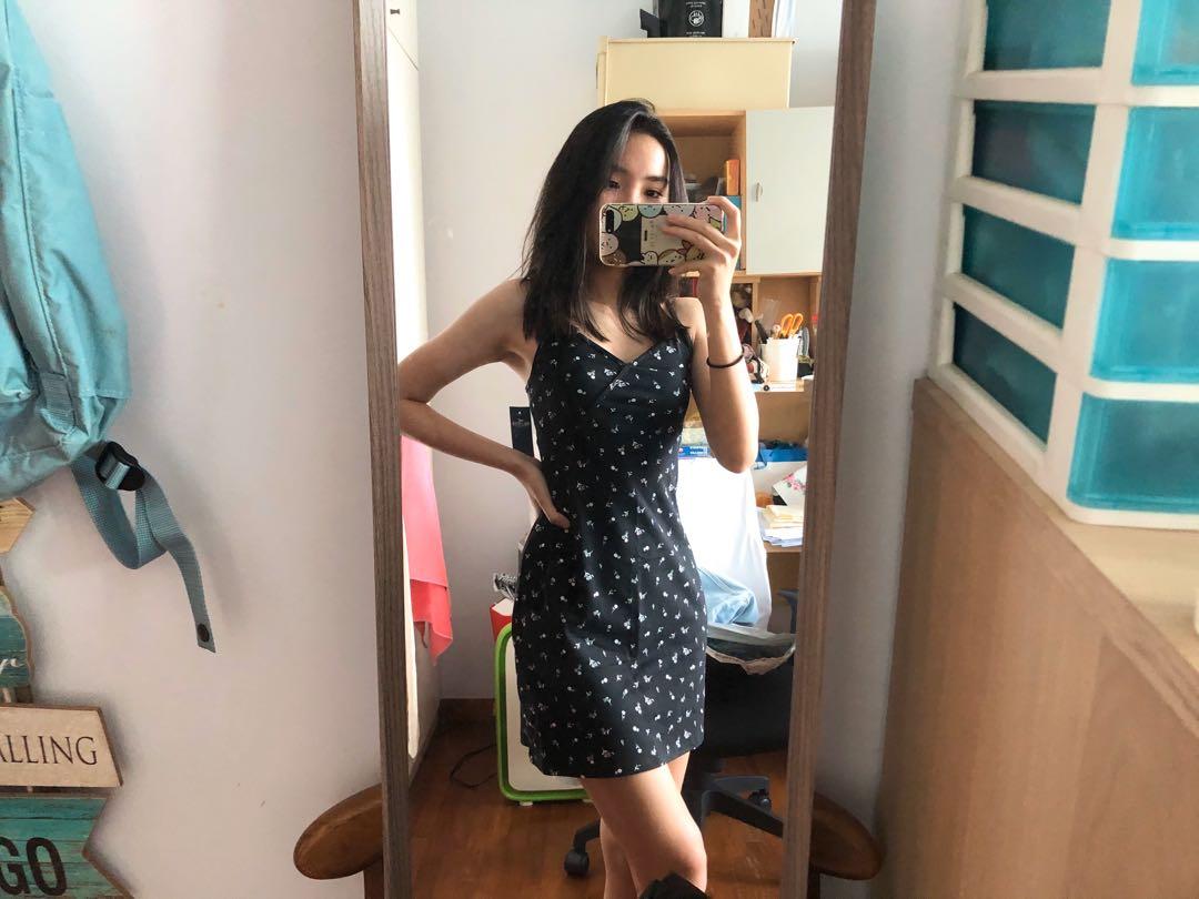 Hollister Bare Knit Wrap Dress Women s Fashion Tops Sleeveless