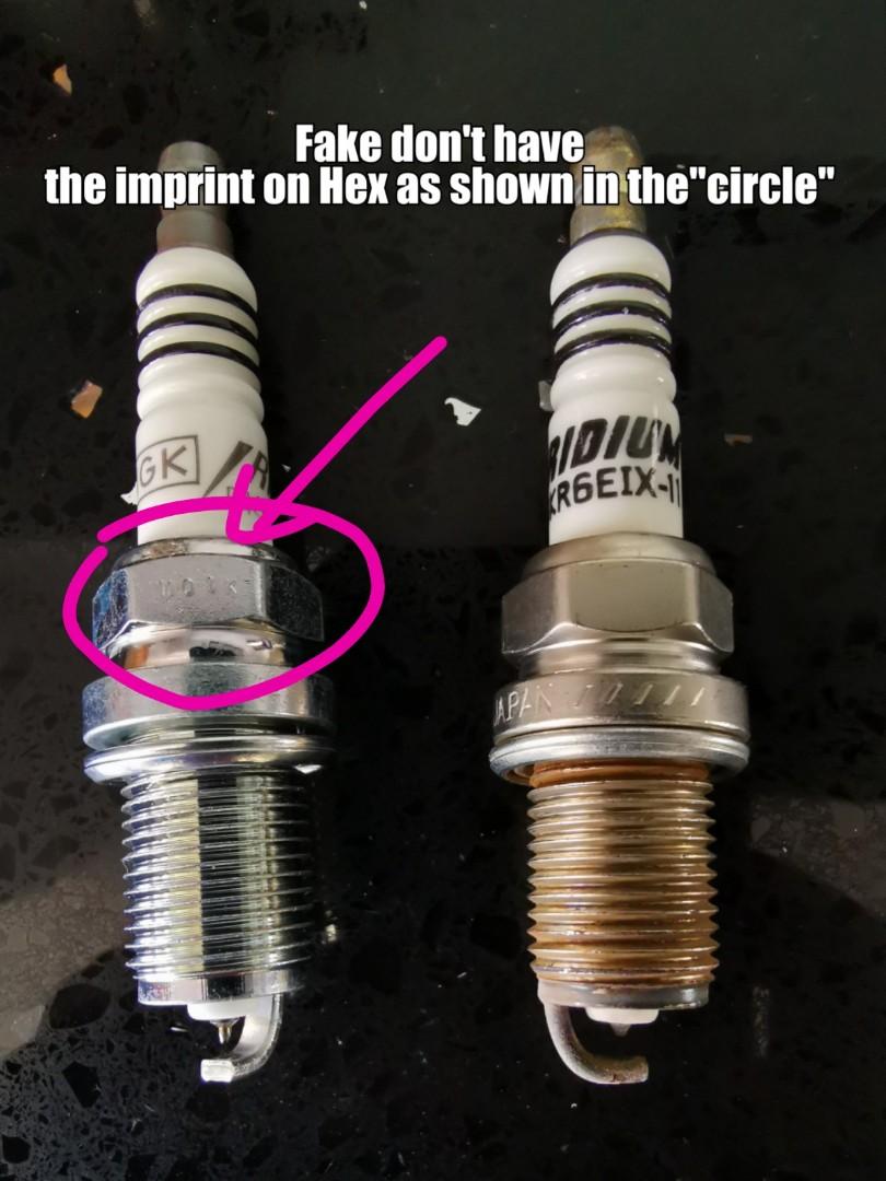 Ca Motorsports Warning Fake Vs Genuine Ngk Spark Plugs Facebook