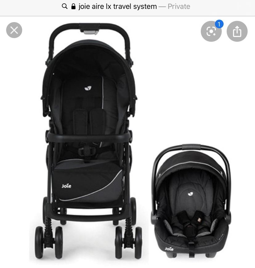 Joie aire lx travel system online