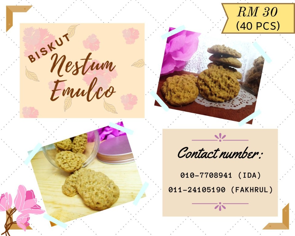 Kuih Raya Ipoh Food Drinks Baked Goods On Carousell