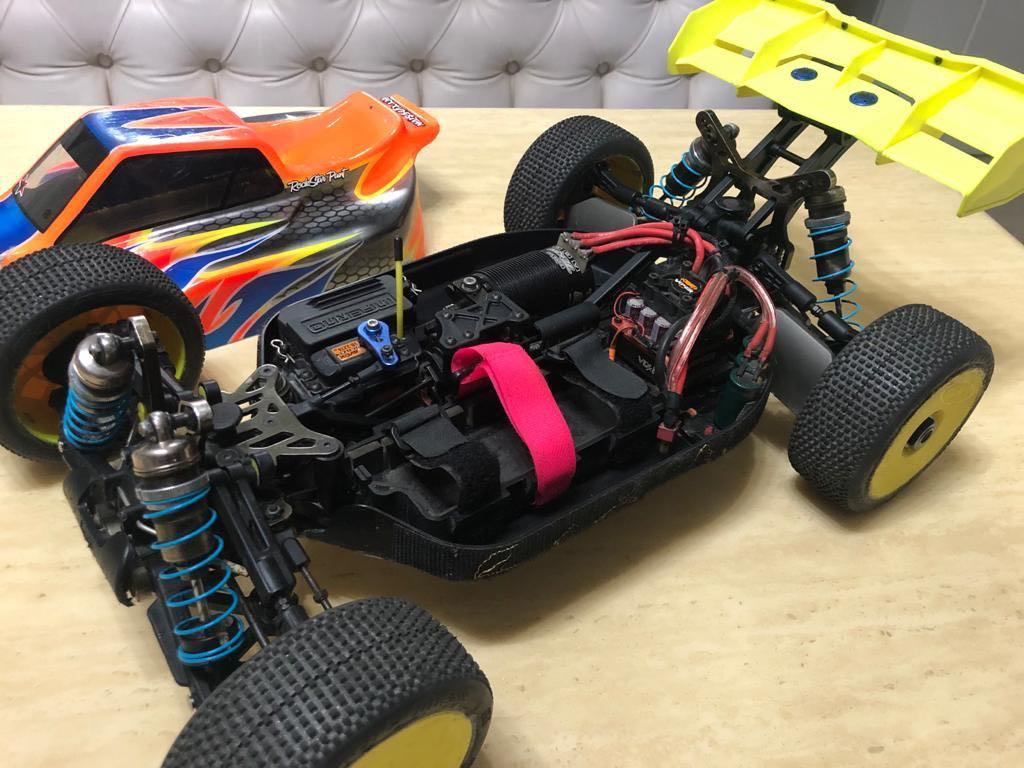 Braccio Inferiore In Lega F/R Per Kyosho Inferno MP9 / MP9e - 1/8 Buggy - ERacingPro - Nuovo
