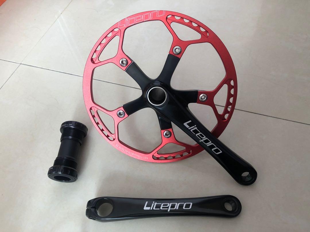 litepro super hollowtech crankset