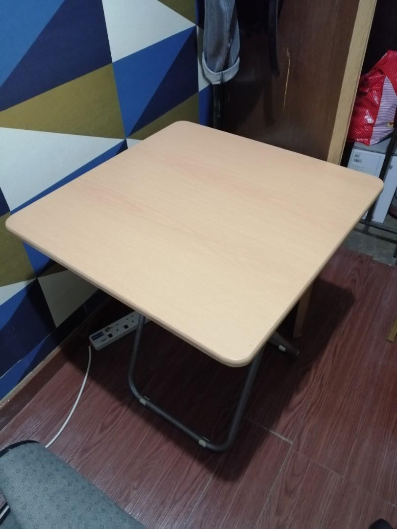 Meja Lipat Folded Table 60x60x70 H Cm Home Furniture Furniture On Carousell
