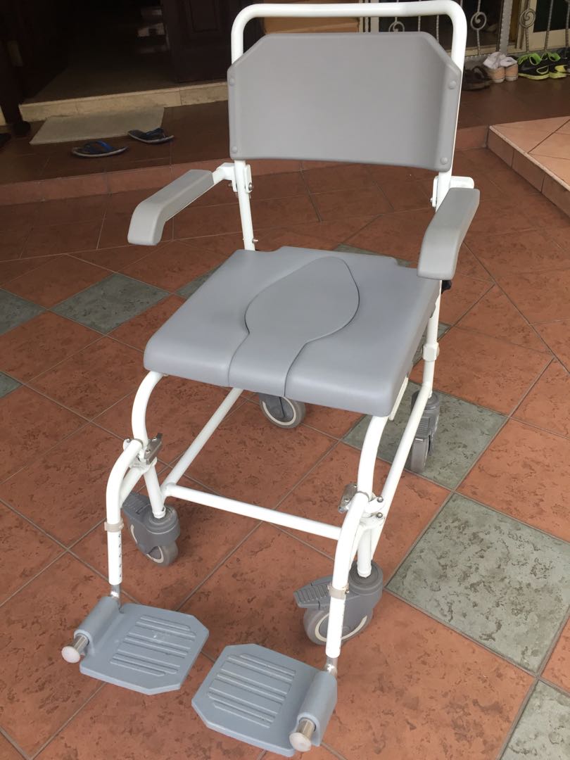 Mobile commode, Assistive Devices, Wheelchairs on Carousell