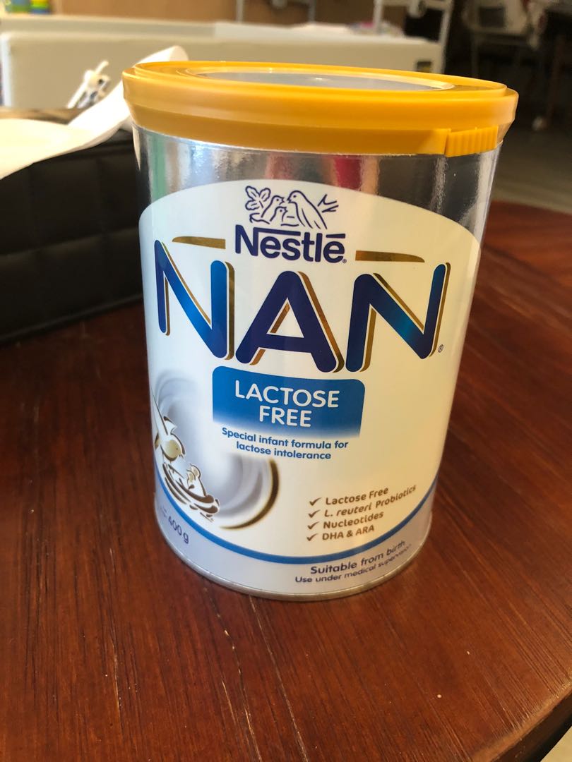 Nestle Nan Lactosefree Infant Formula Stage 1 400g, Babies & Kids, Nursing & Feeding, Weaning
