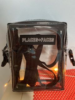Shoulder Bag Places And Faces Transparent Bag Places Faces Bag For