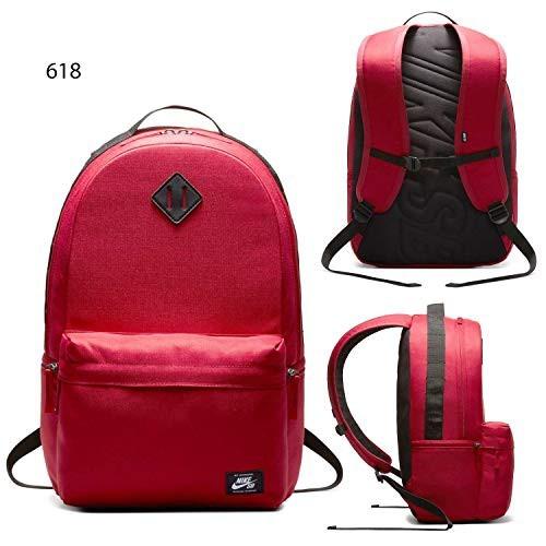 Nike SB Icon BA5727 Unisex Backpack REd (Category: Backpacks) located in Davao. Submitted by barato2017 (Listing ID 1002700069, Image 1). Description: Nike BA5727 SB Icon Skateboarding Features Spacious main compartment with internal separator Front zippered pocket for quick access storage Anatomically designed foam straps provide comfortable carrying Haul loop at the top and bottom for alternative carrying options About Nike BA5727 SB Icon Skate