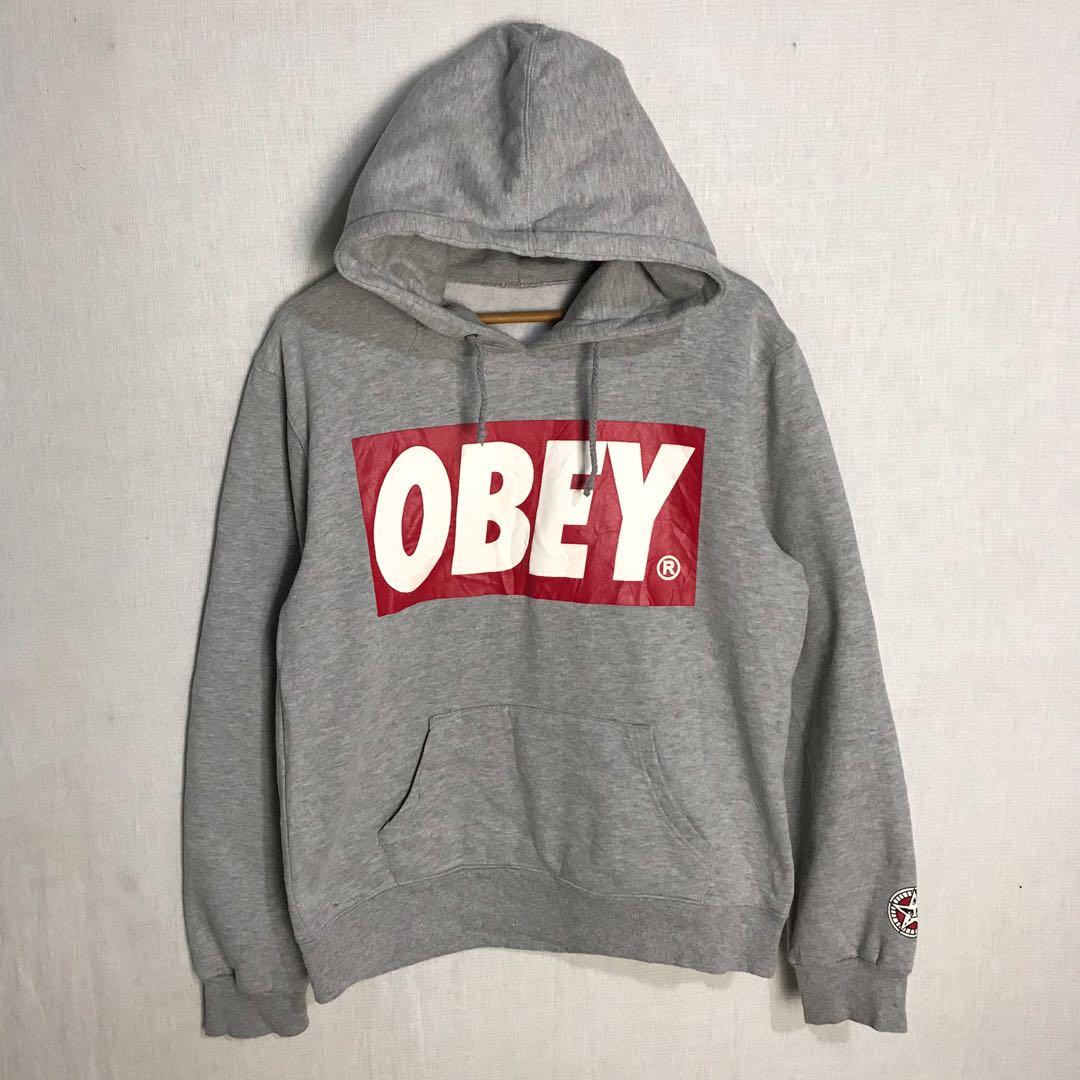 obey box logo hoodie