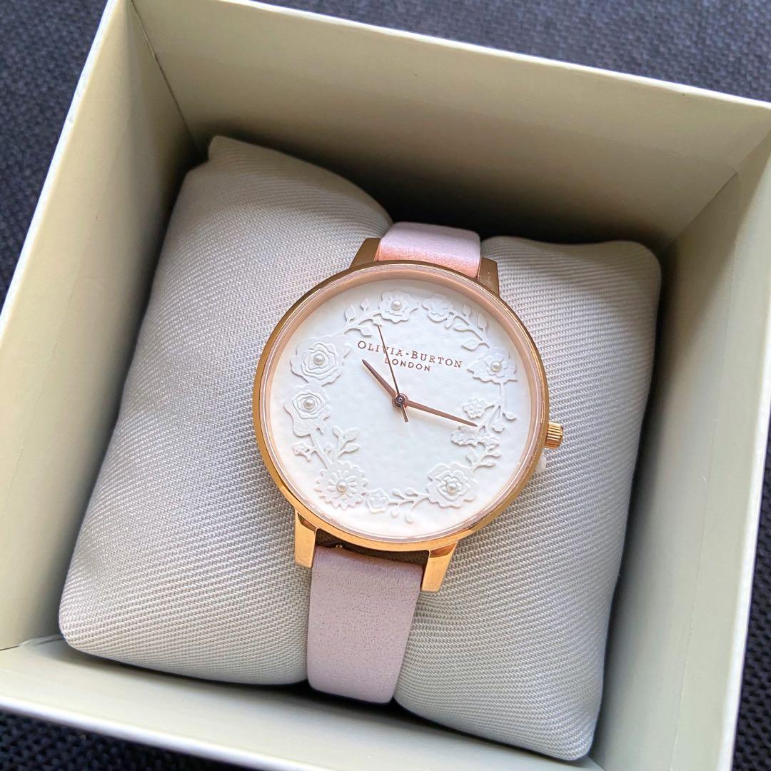 Olivia Burton Watch Artisan Dial Blossom 38mm Ladies Watch Women s Fashion Watches Accessories Watches on Carousell