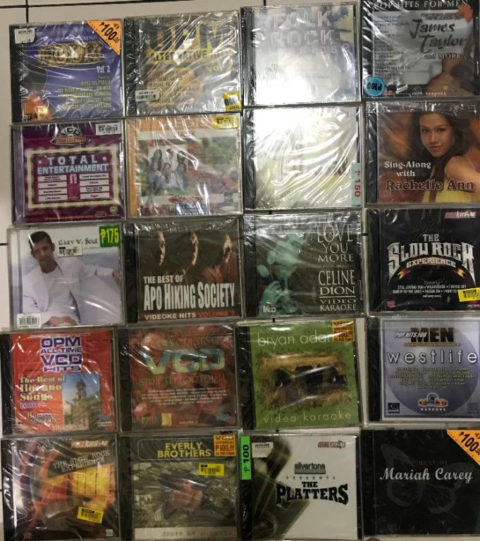 ORIGINAL VIDEOKE CD's, Hobbies & Toys, Music & Media, Music Accessories ...