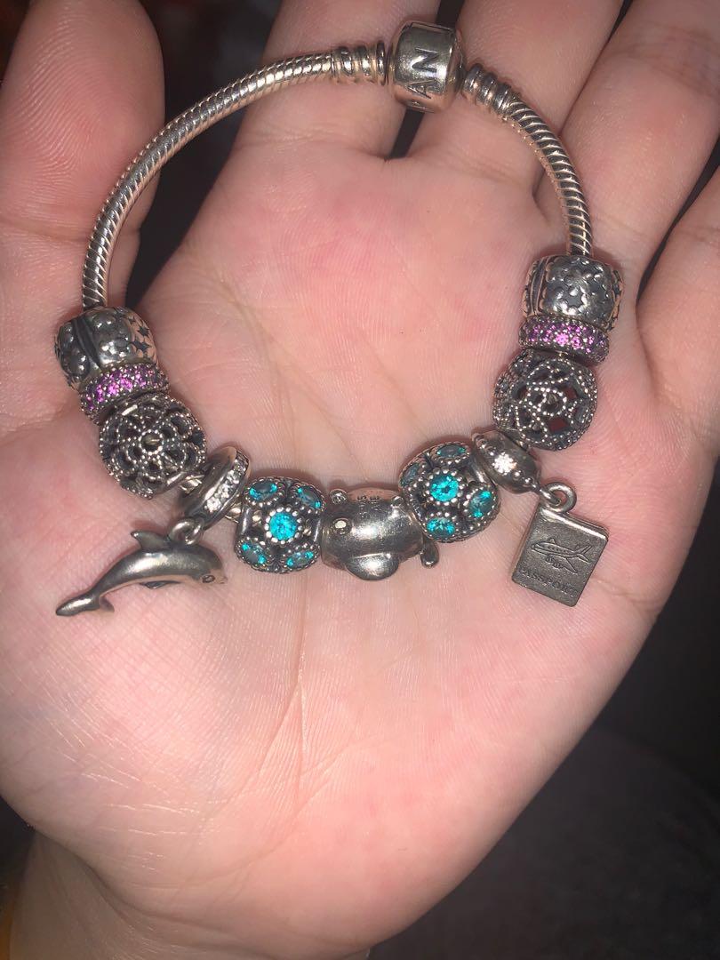 Clearance Authentic Pandora charms bracelet pandora Authentic