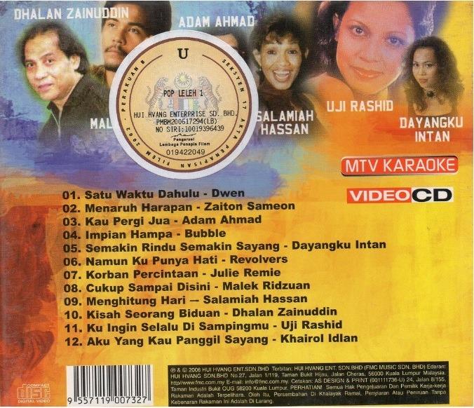 Pop Leleh Lagu Pop 80an Mtv Karaoke Vcd Dwen Zaiton Sameon Malek Ridzuan Syed Sobrie Music Media Cd S Dvd S Other Media On Carousell
