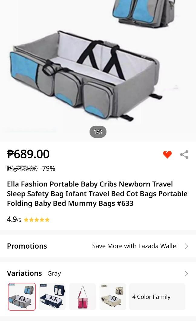 baby cuddle bed lazada