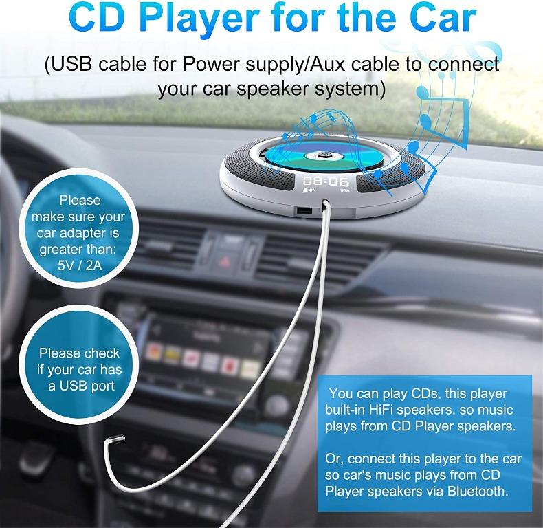 how to play cd in new car without cd player