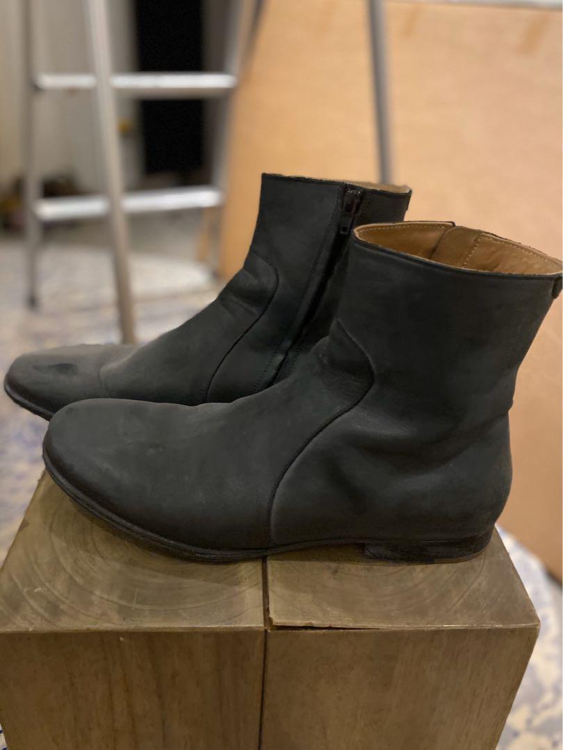 maison margiela side zip boots