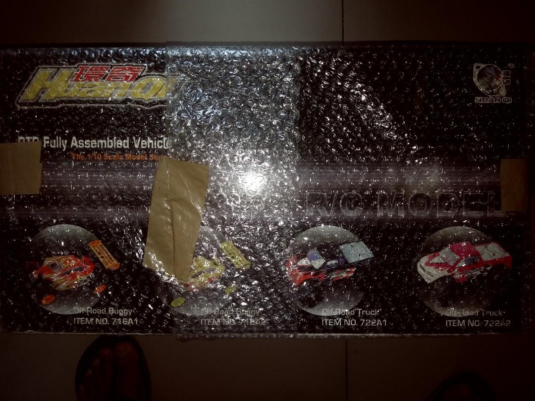 RC 1/10 Gas Truggy (Category: Remote Control Toys) located in Makati City. Submitted by psalm23 (Listing ID 1002549119, Image 3). Description: HuanQi 1/10 Off-Road Truggy Remote Control (Gas)..