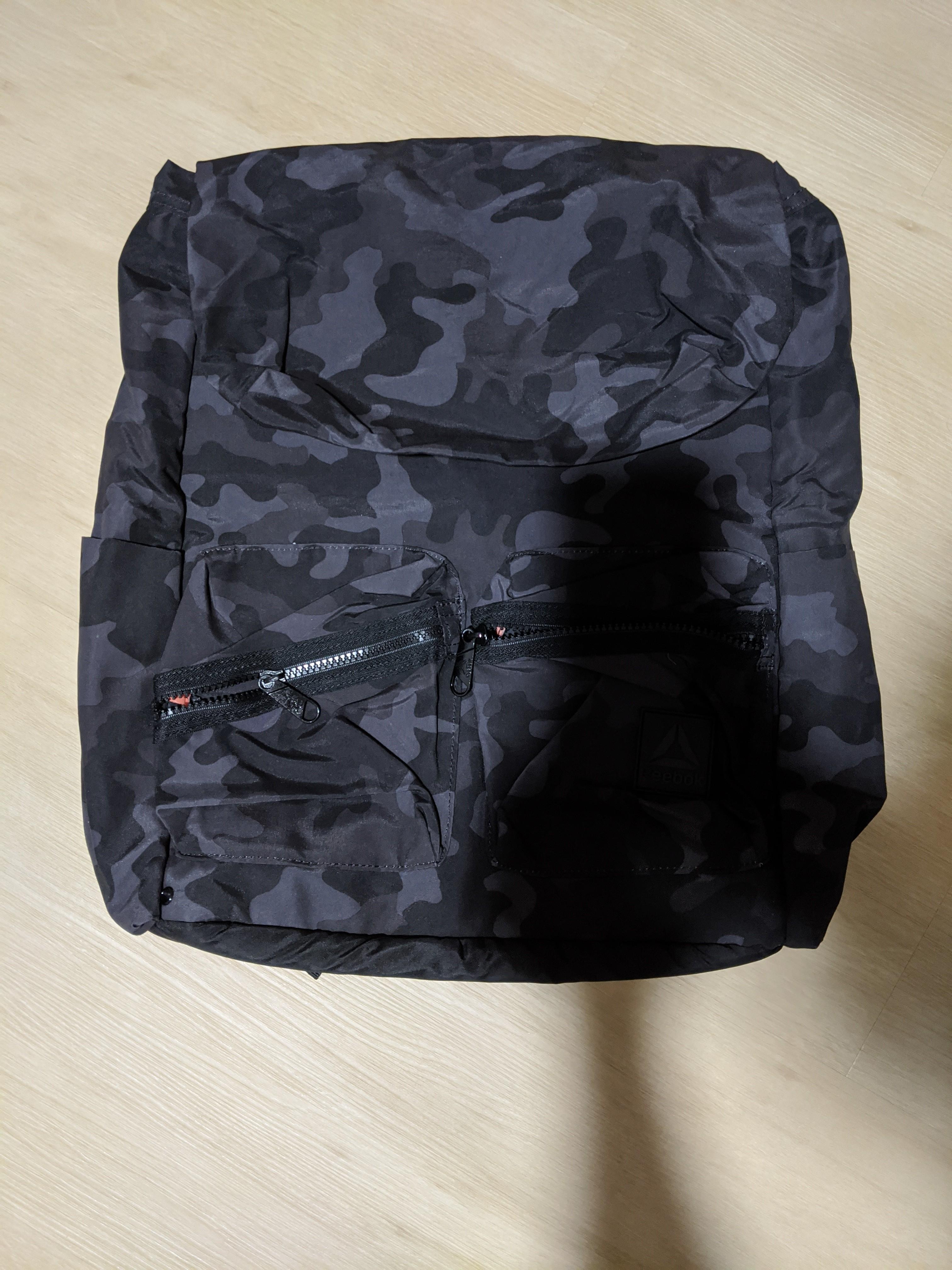 reebok camo backpack