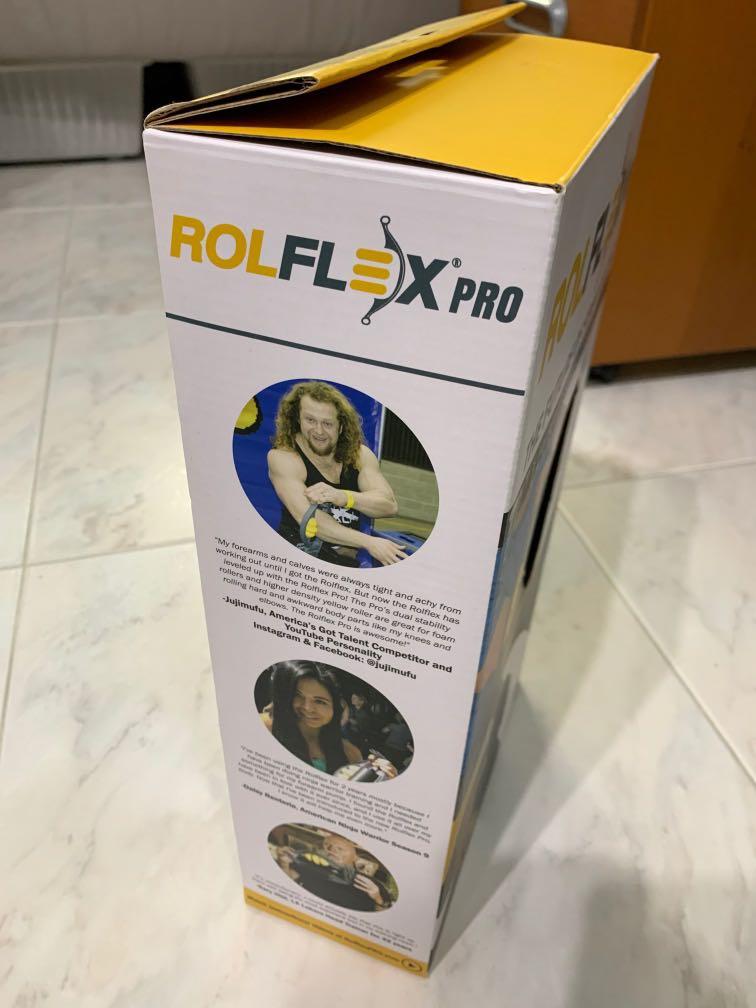 Rolflex Pro Edition Leverage Foam Roller - w/Dual Stability Rollers (DSR)