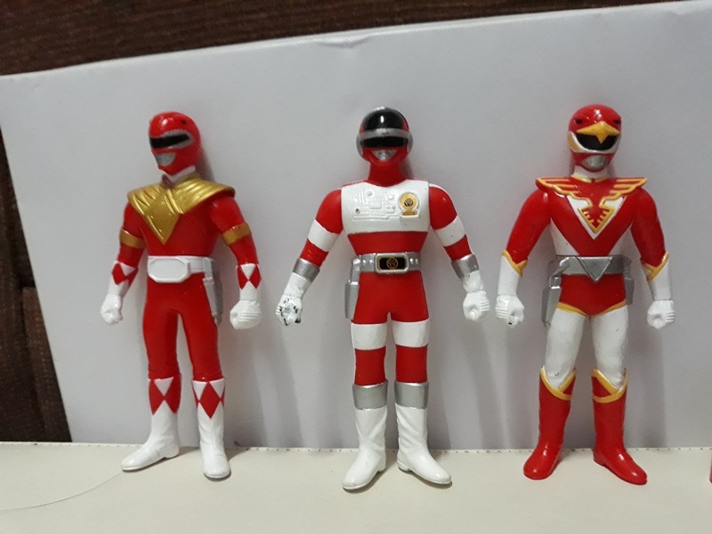(Set Only) Bioman, Jetman, Power Ranger Sentai 5 inch figure -reserved ...
