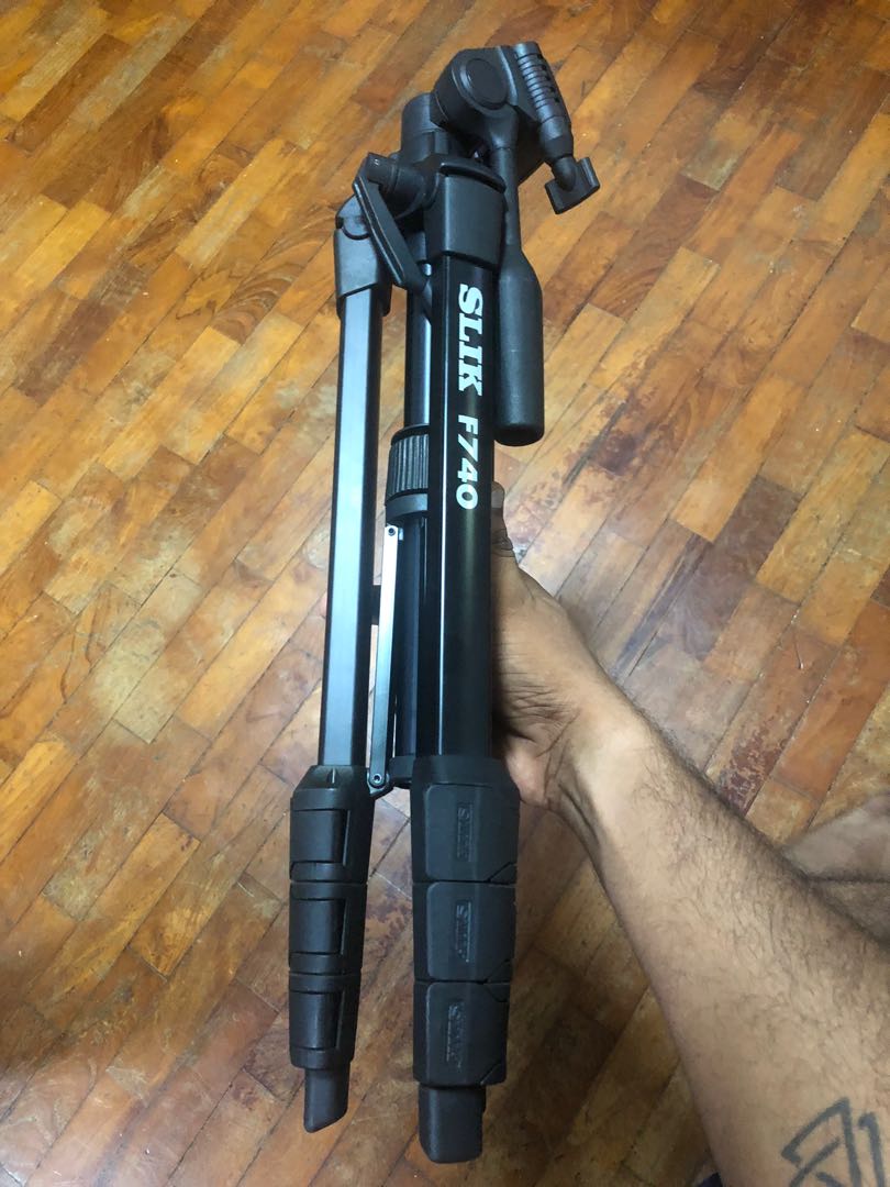 Slik f740 camera tripod, Photography, Photography Accessories, Tripods