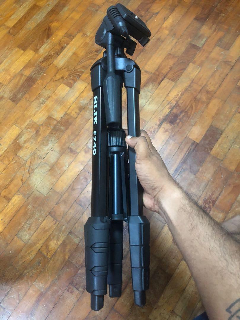 Slik f740 camera tripod, Photography, Photography Accessories, Tripods